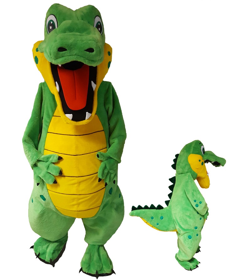 Krokodil Kostüm Promotion Maskottchen (268c) Lauffigur