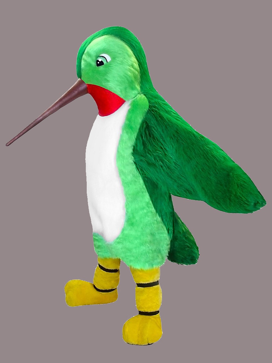 Kolibri Kostüm als Maskottchen Professionelle Herstellung