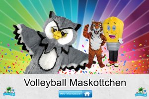 Volleyball Maskottchen Kostüm Produktion Herstellung Karneval Bau