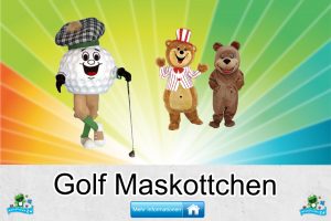 Golf Kostüme Maskottchen Karneval Produktion Firma Bau