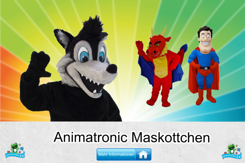 Animatronic-Kostuem-Maskottchen-Guenstig-Kaufen-Produktion